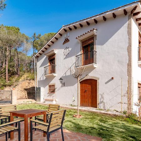 La Terraza - Grosszuegiges Appartment In Katalanischer Masia Sant Iscle de Vallalta Kültér fotó