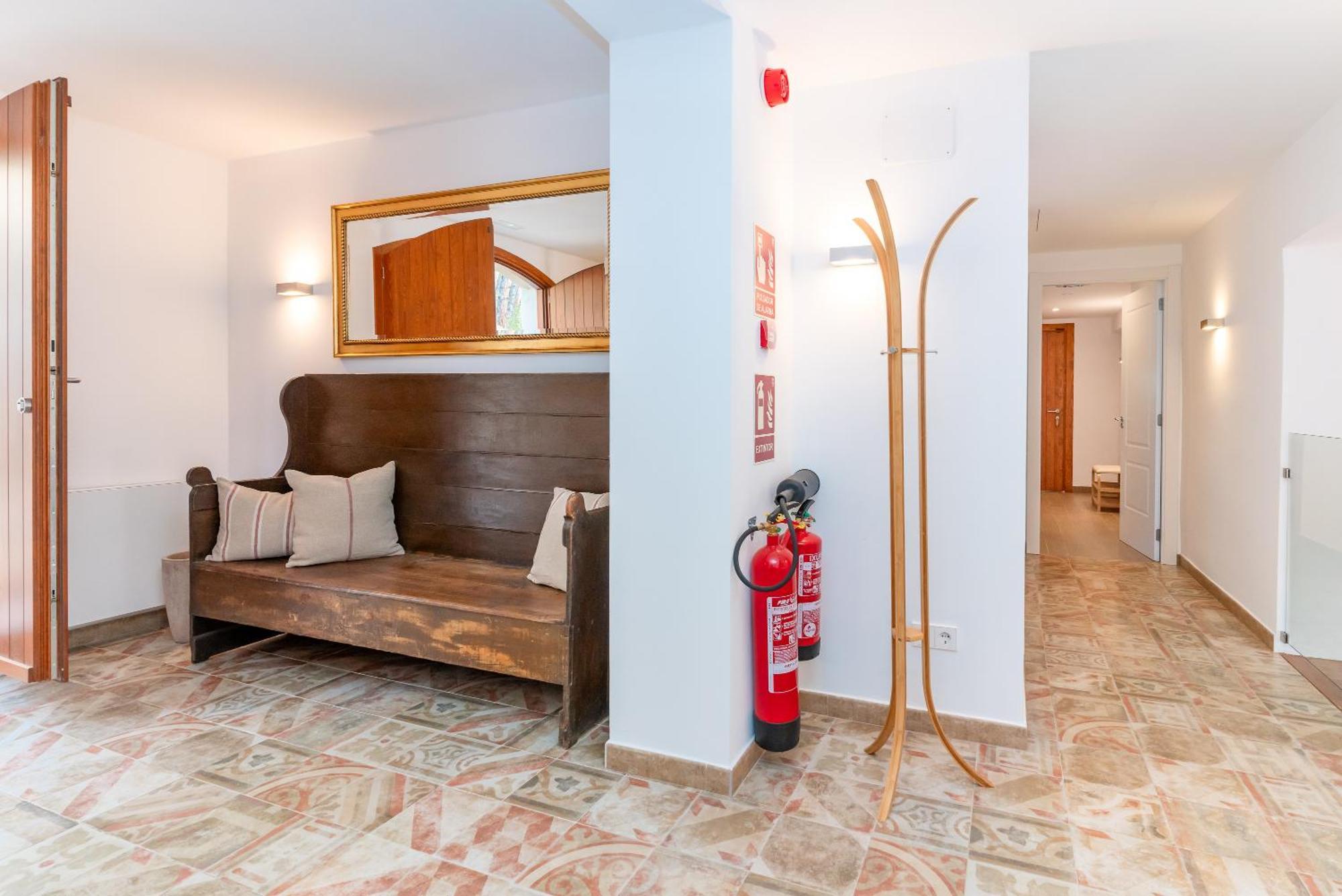 La Terraza - Grosszuegiges Appartment In Katalanischer Masia Sant Iscle de Vallalta Kültér fotó